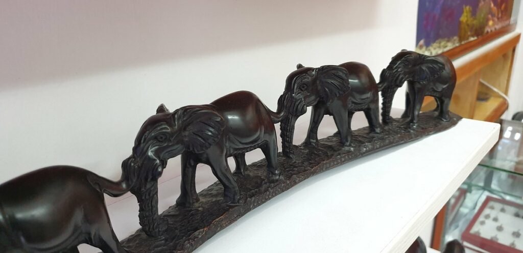 The Aesthetic Allure of Kenyan Souvenirs 3 kenya elephant carvings