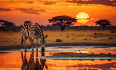 Mara sunset view Kenya