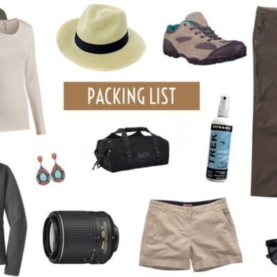 Packing List for a Kenyan Safaris