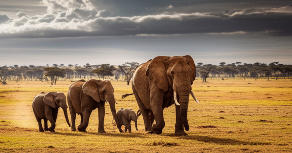 group of baby elephants playing in mud wallow David Sheldrick Wildlife Trust Kenya — adopt an elephant Kenya